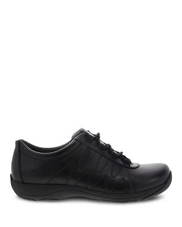 Baskets Dansko Neena Cuir Femme Noir | FR 806UZG